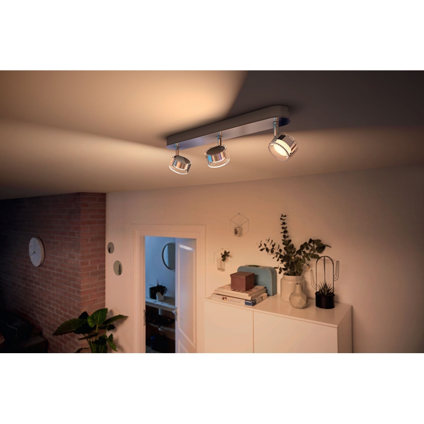 Philips - LED ljusreglerad spotlight 3xLED/4,5W/230V