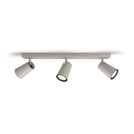 Philips - LED Spotlight  3xGU10/4,5,5W/230V