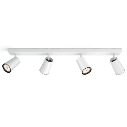 Philips - Spotbelysning 4xGU10/5,5W/230V