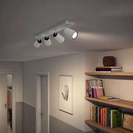 Philips - Spotbelysning 4xGU10/5,5W/230V