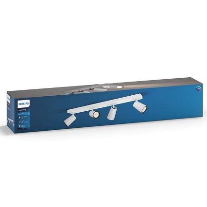 Philips - Spotbelysning 4xGU10/5,5W/230V