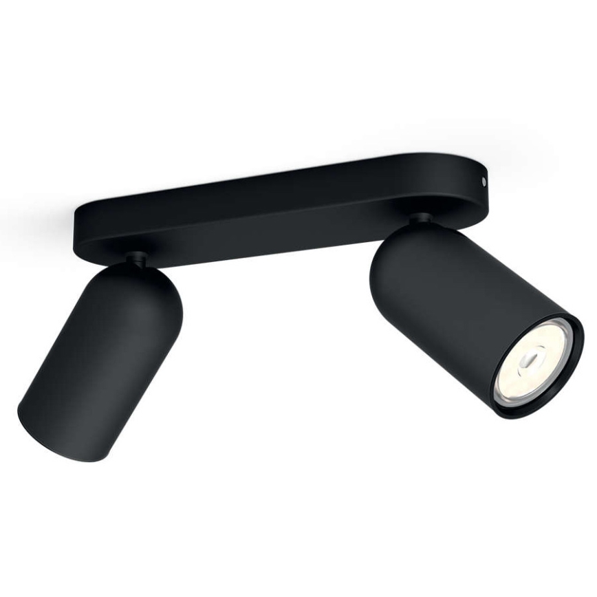 Philips 50582/30/PN - Spotlight MYLIVING PONGEE 2xGU10/5,5W/230V