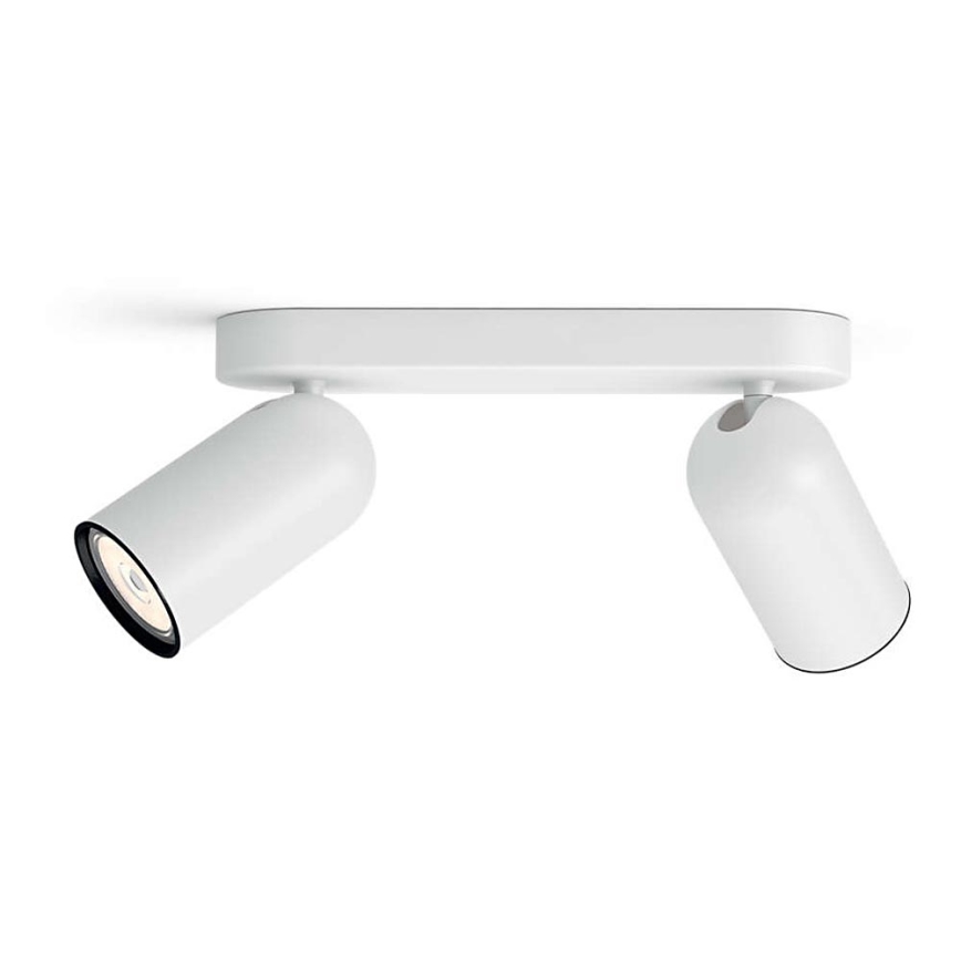 Philips 50582/31/PN - Spotlight MYLIVING PONGEE 2xGU10/5,5W/230V