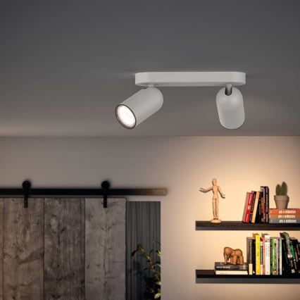 Philips 50582/31/PN - Spotlight MYLIVING PONGEE 2xGU10/5,5W/230V
