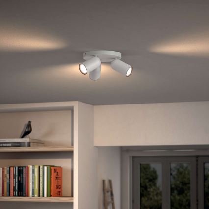 Philips 50583/31/PN - Spotlight MYLIVING PONGEE 3xGU10/5.5W/230V