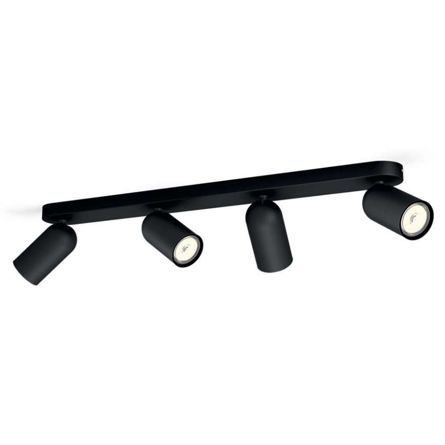 Philips 50584/30/PN - Spotlight MYLIVING PONGEE 4xGU10/5,5W/230V