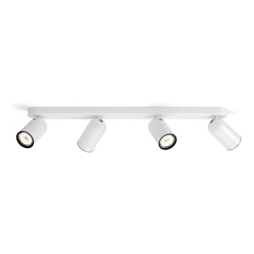 Philips 50584/31/PN - Spotlight MYLIVING PONGEE 4xGU10/5,5W/230V