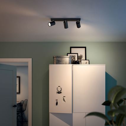 Philips 50593/30/PN - Spotlight MYLIVING KOSIPO 3xGU10/5,5W/230V