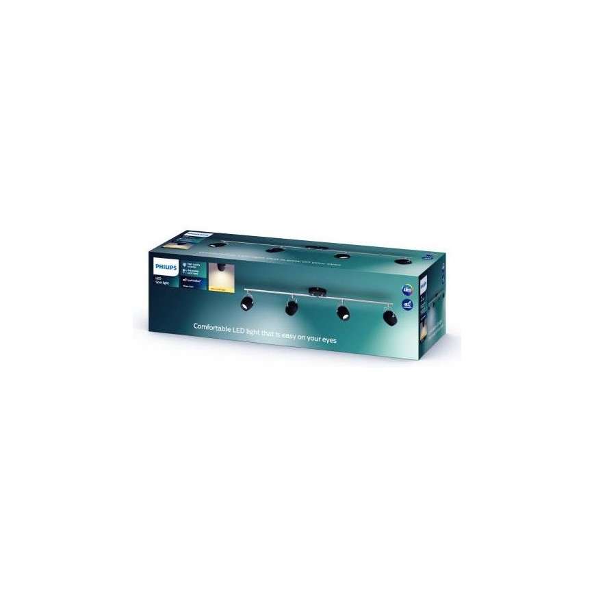 Philips 50614/30/P0 - LED Spotlight RIVANO 4xLED/4,3W/230V