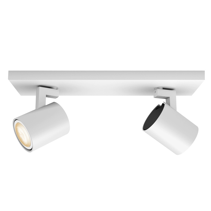 Philips - LED RGBW Dimbar spotlight Hue ARGENA 2xGU10/5,7W/230V