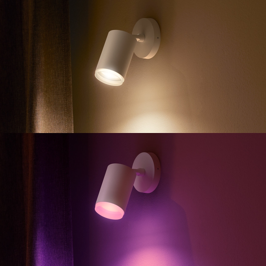 Philips - LED RGBW Dimbar spotlight Hue FUGATO 1xGU10/5,7W/230V