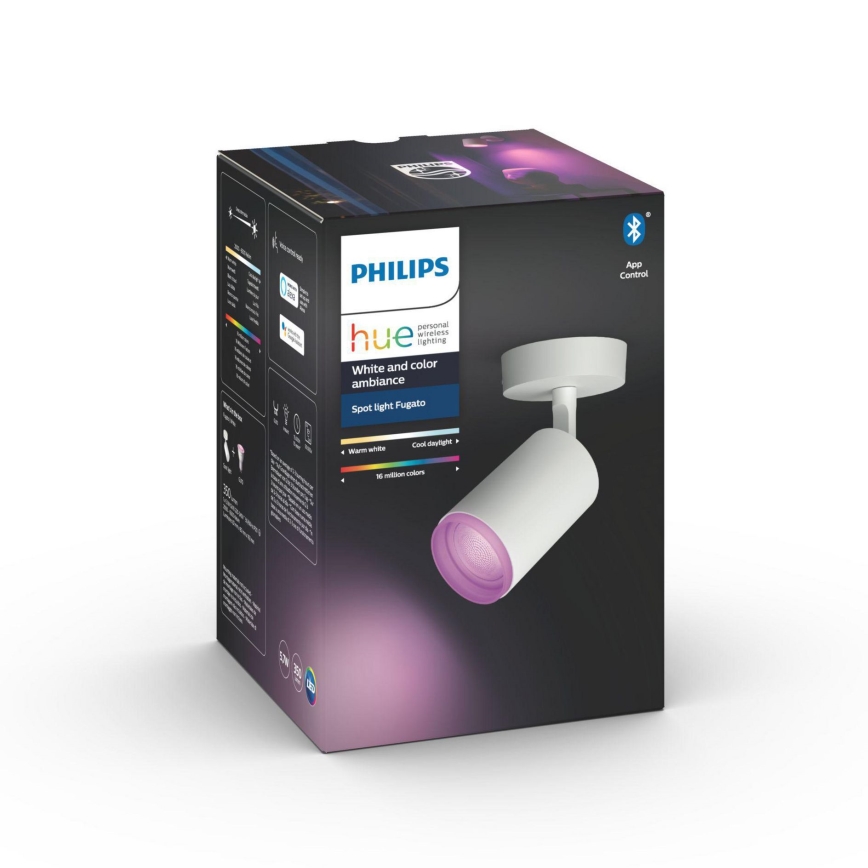 Philips - LED RGBW Dimbar spotlight Hue FUGATO 1xGU10/5,7W/230V