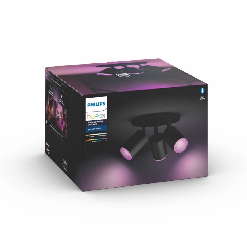 Philips - LED RGBW Dimbar spotlight Hue FUGATO 3xGU10/5,7W/230V