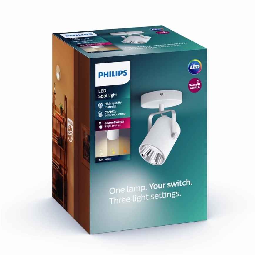 Philips -  LED spotlight LED/4,3W/230V 2200/2500/2700K