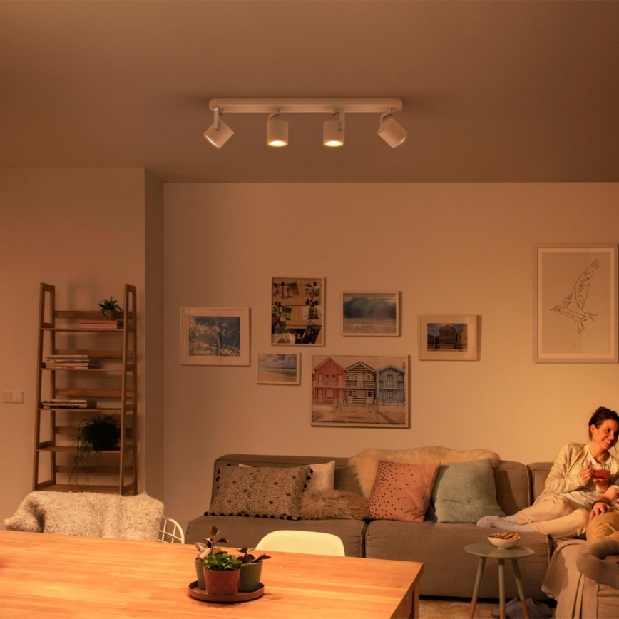 Philips - LED-dimbar strålkastare 4xLED/4,5W/230V