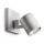Philips 53090/48/16 - Spotlight RUNNER silver 1xGU10/35W/230V