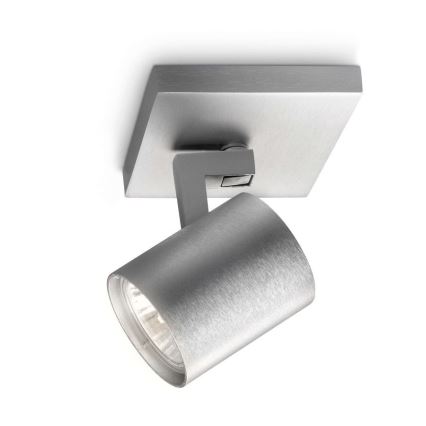 Philips 53090/48/16 - Spotlight RUNNER silver 1xGU10/35W/230V