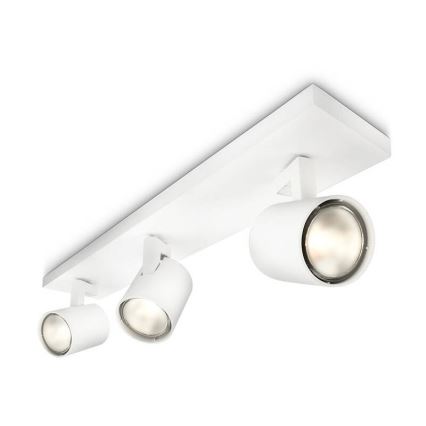 Philips - Spotlight MYLIVING RUNNER 3xGU10/20W/230V
