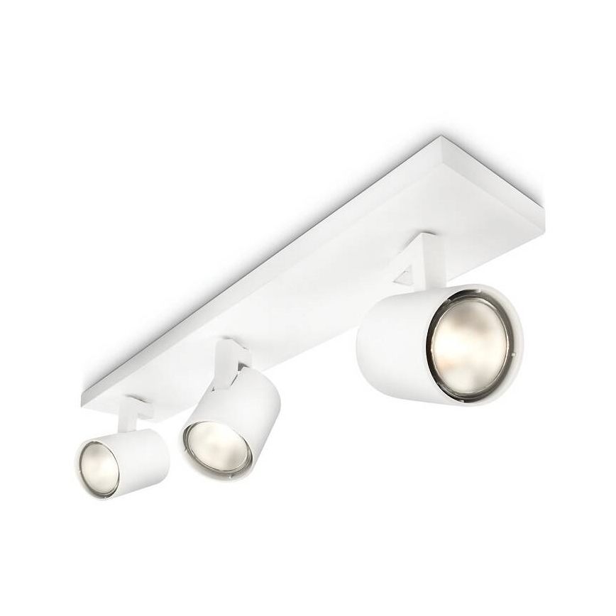 Philips - Spotlight MYLIVING RUNNER 3xGU10/20W/230V