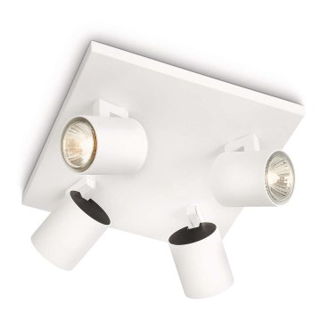 Philips 53094/31/16 - Spotlight MYLIVING RUNNER 4xGU10/50W/230V