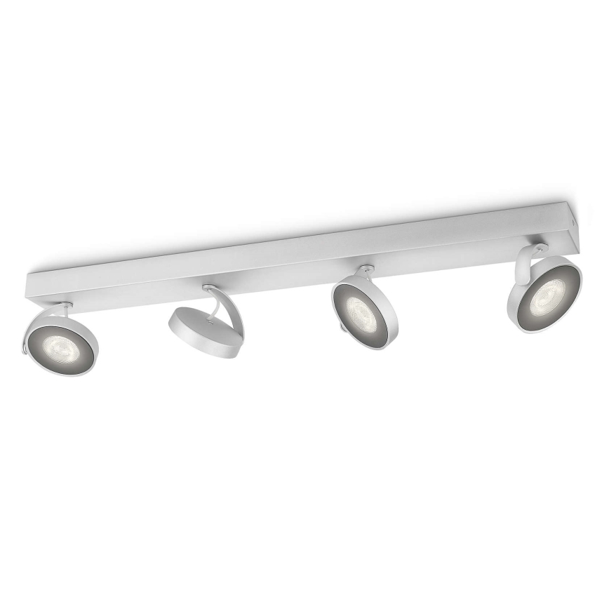 Philips 53174/48/16 - LED Dimbar spotlight CLOCKWORK 4xLED/4,5W/230V