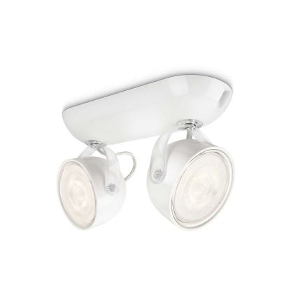 Philips 53232/31/16 - LED spotlight MYLIVING DYNA 2xLED/3W/230V