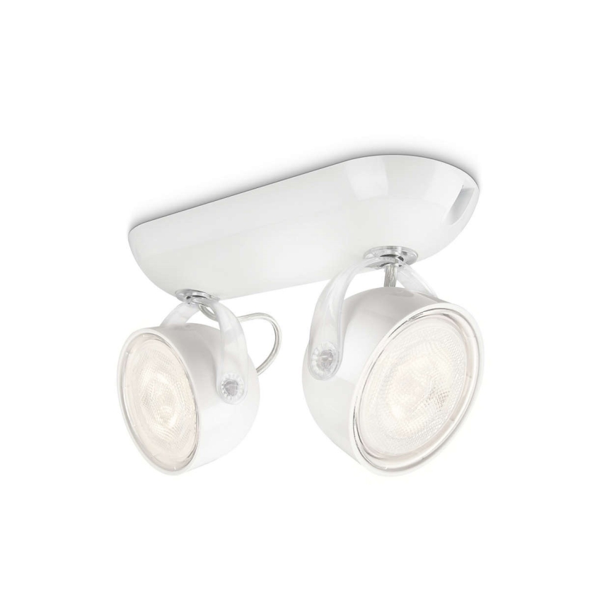 Philips 53232/31/16 - LED spotlight MYLIVING DYNA 2xLED/3W/230V