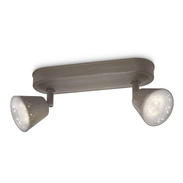 Philips 53252/26/16 - LED spotlight MYLIVING IDYLLIC 2xLED SMD/4W/230V