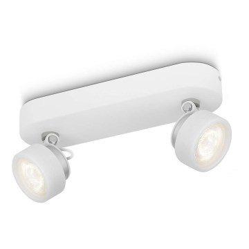 Philips 53272/31/16 - LED Spotlight RIMUS 2xLED/3W/230V