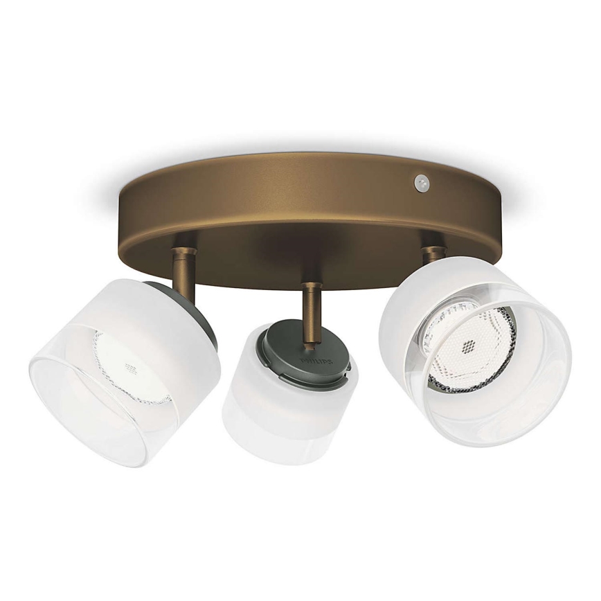 Philips 53333/06/16 - LED spotlight FREMONT 3xLED/4W/230V