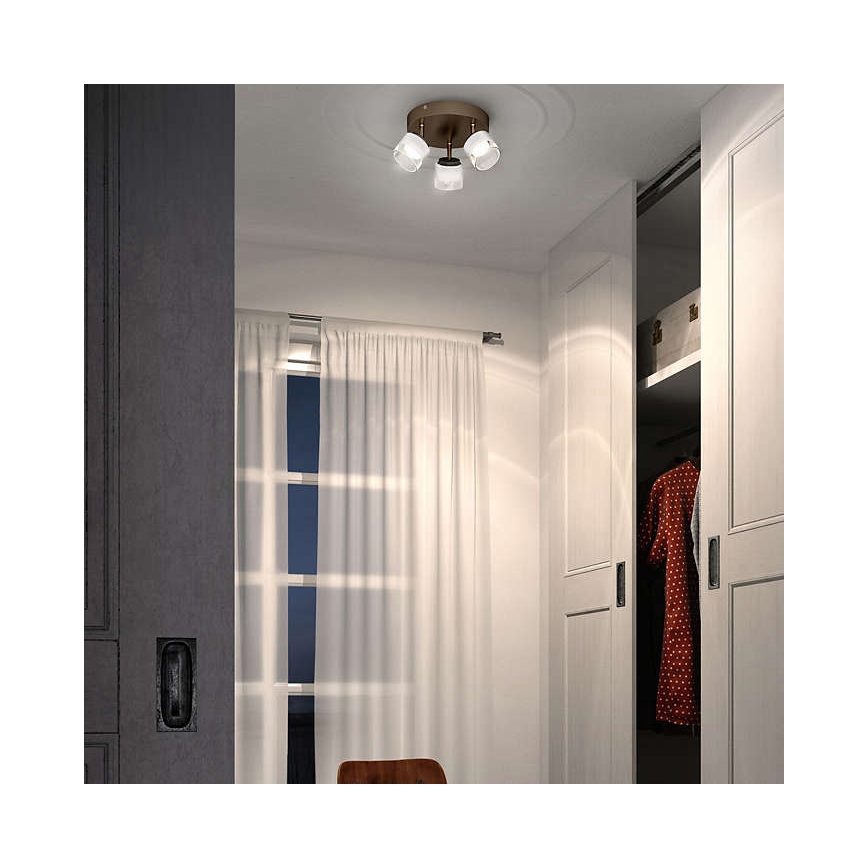 Philips 53333/06/16 - LED spotlight FREMONT 3xLED/4W/230V