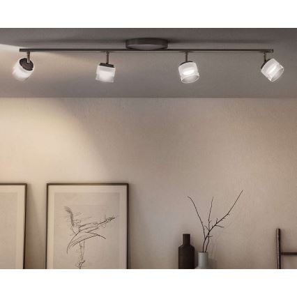 Philips 53334/17/16 - LED spotlight FREMONT 4xLED/4W/230V
