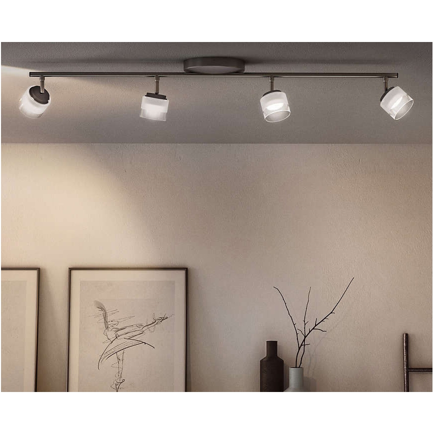 Philips 53334/17/16 - LED spotlight FREMONT 4xLED/4W/230V