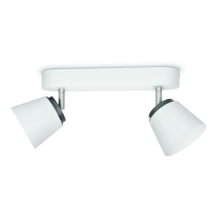 Philips 53342/31/16 - LED spotlight DENDER 2xLED/4W/230V
