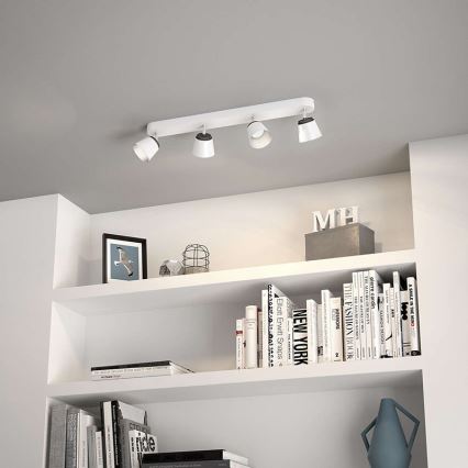 Philips 53344/31/16 - LED spotlight DENDER 4xLED/4W/230V