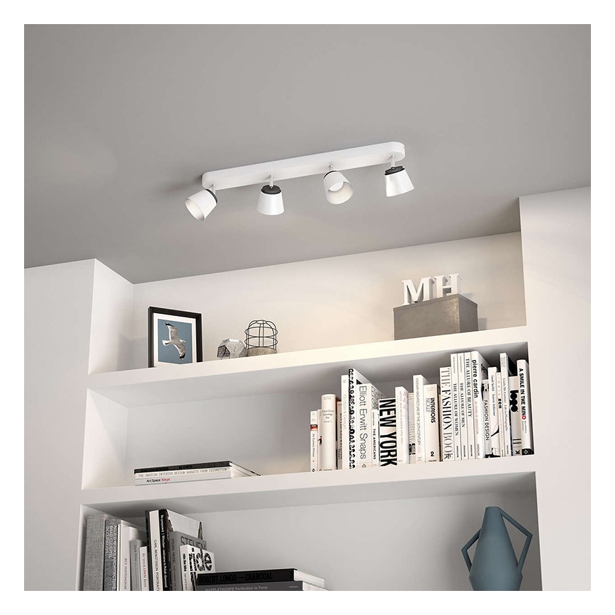 Philips 53344/31/16 - LED spotlight DENDER 4xLED/4W/230V