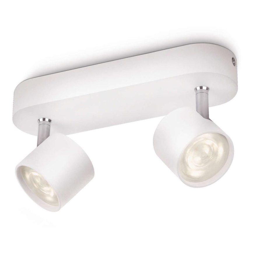 Philips 56242/31/16 - LED Dimbar spotlight STAR 2xLED/3W/230V