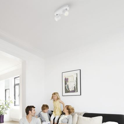 Philips 56242/31/16 - LED Dimbar spotlight STAR 2xLED/3W/230V