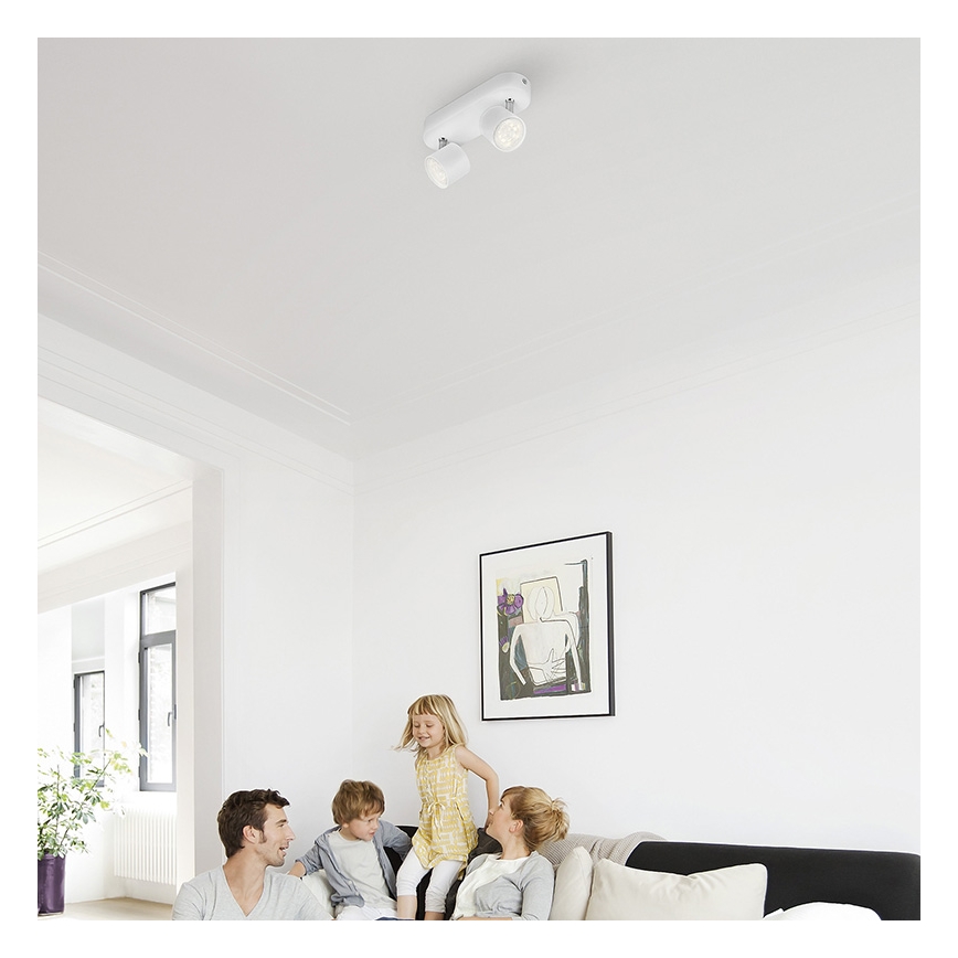 Philips 56242/31/16 - LED Dimbar spotlight STAR 2xLED/3W/230V