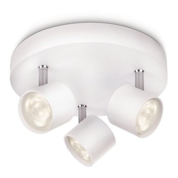 Philips 56243/31/16 - LED Dimbar spotlight STAR 3xLED/4W/230V