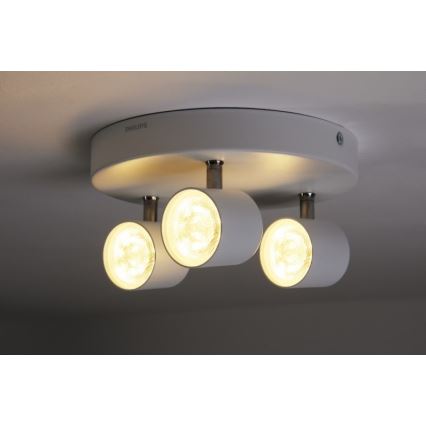 Philips 56243/31/16 - LED Dimbar spotlight STAR 3xLED/4W/230V