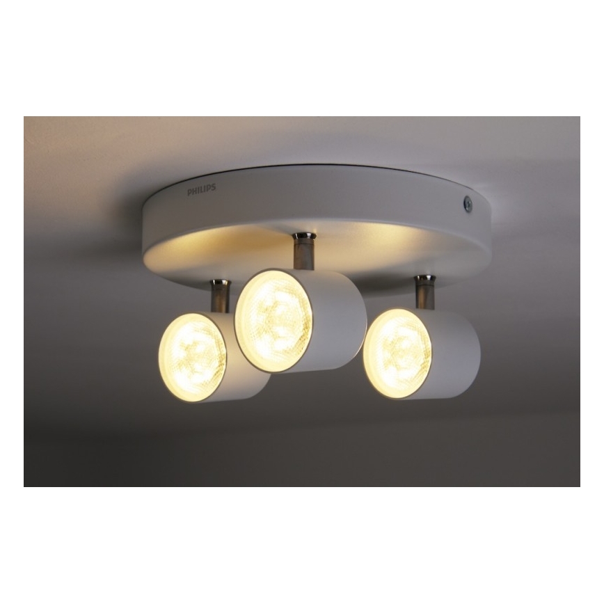 Philips 56243/31/16 - LED Dimbar spotlight STAR 3xLED/4W/230V