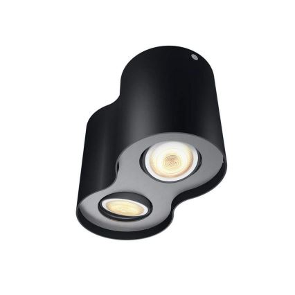 Philips 56332/30/P6 - LED Dimbar belysning Hue PILLAR 2xGU10/5W/230V + Fjärrkontroll