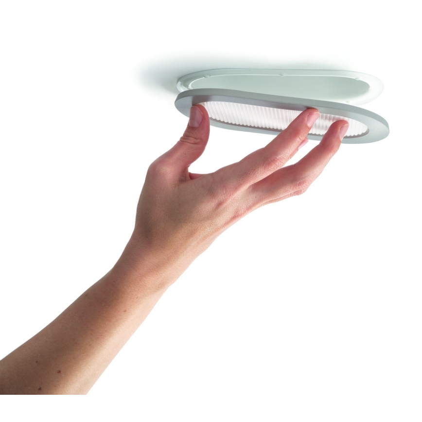 Philips 57955/48/16 - infälld Badrumbelysning MYLIVING HUDDLE 1xE27/12W