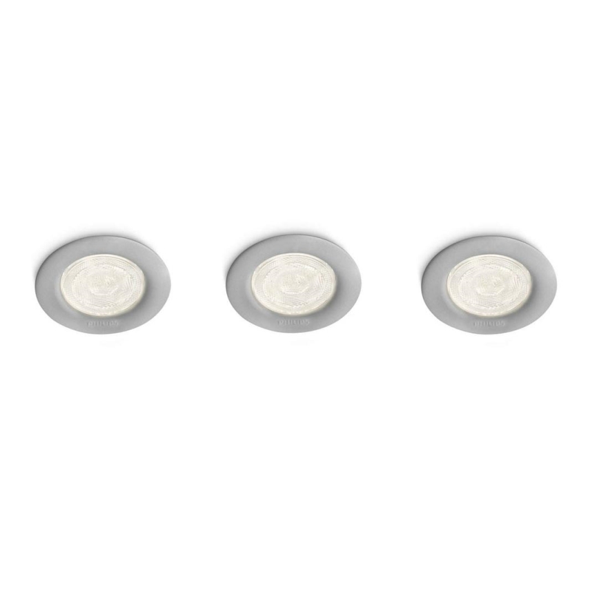 Philips 59100/87/16 - SET 3x LED Infälld spotlight SCEPTRUM LED/3W