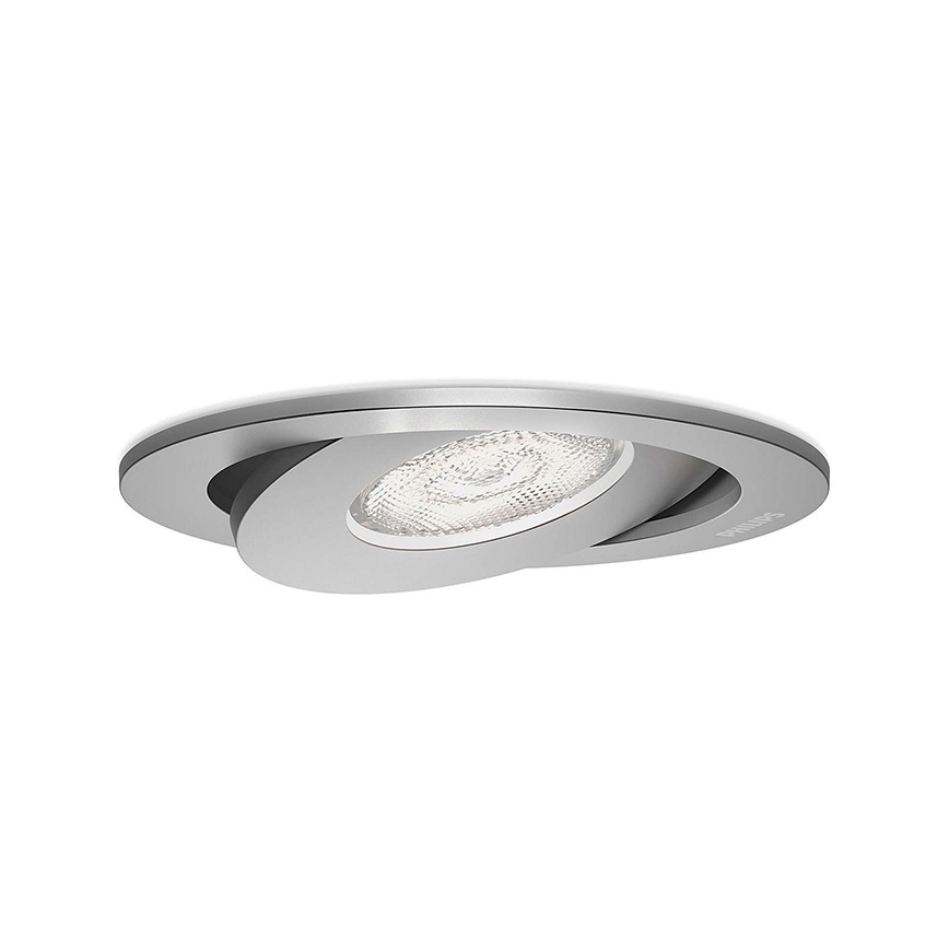 Philips - KIT 3x Dimbar infälld LED belysning/4,5W/230V