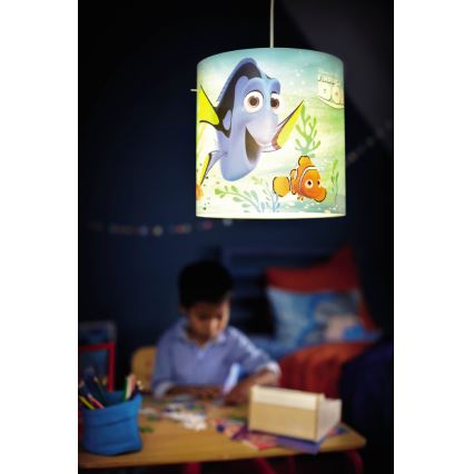 Philips 71751/90/16 - LED Ljuskrona Barn DISNEY FINDING DORY 1xE27/23W/230V