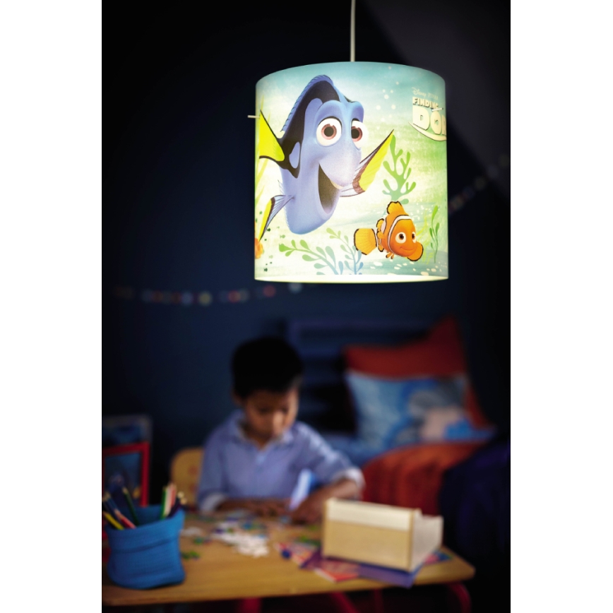 Philips 71751/90/16 - LED Ljuskrona Barn DISNEY FINDING DORY 1xE27/23W/230V