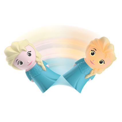 Philips 71768/03/16 - Barn LED-lampa DISNEY ELSA 1xLED/0,3W/3V