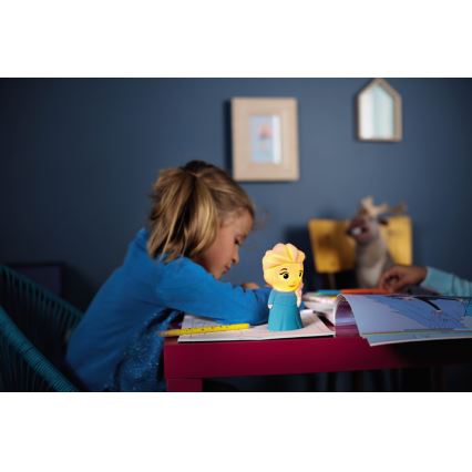 Philips 71768/03/16 - Barn LED-lampa DISNEY ELSA 1xLED/0,3W/3V